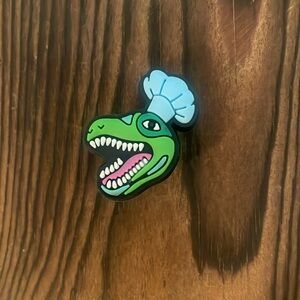 Dinosaur Chef hat Culinary Crocs shoe charm jibbitz